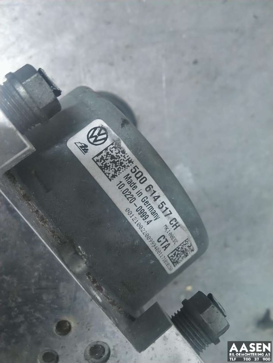 ABS sentral til VW Golf Sportsvan 2014-2018  (5Q0 614 517 CG|5Q0 614 517 CH|)