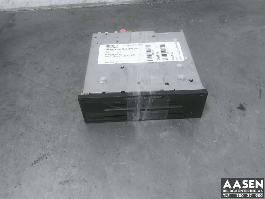 Bilstereo til VW Golf Sportsvan 2014-2018 (3G0 919 605 D|)