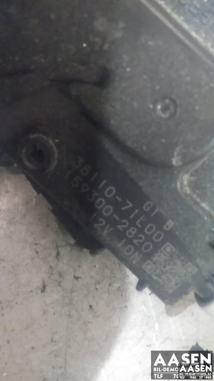 Viskermotor frontrute komplett m/overføring til Suzuki Swift 2011-2017 (38110-71L00|)