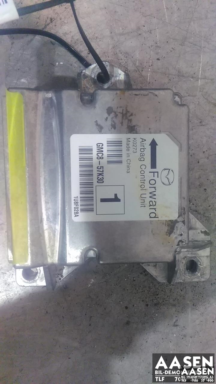 Airbag elektronikk til Mazda 6, 2015-2018 (Type III, Fase 2)  (GMC8-57K301)