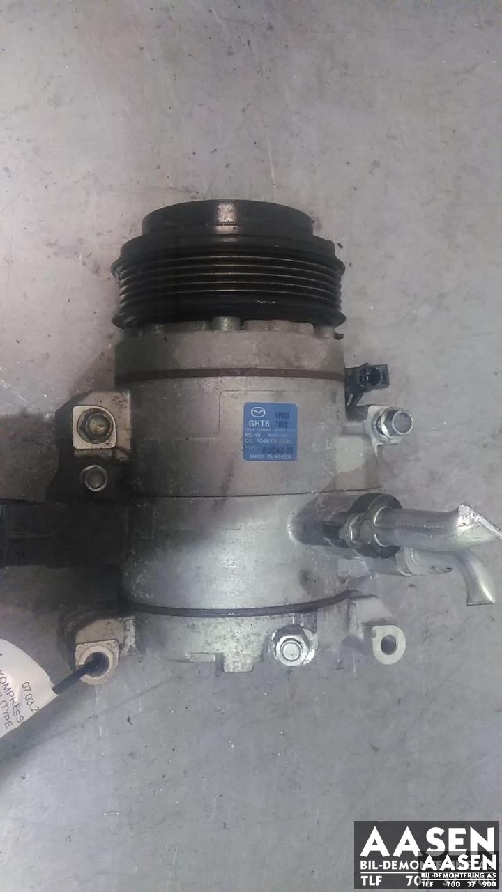 Aircondition kompressor til Mazda 6, 2015-2018 (Type III, Fase 2)  (GHT761802)
