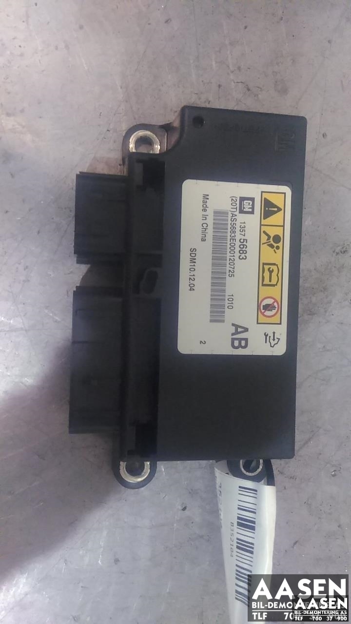 Airbag elektronikk til Opel Astra J, 2010-2015  (13575683)