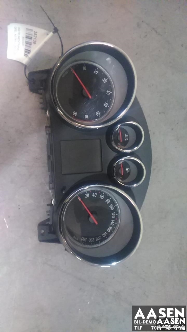 Instrumentpanel til Opel Astra J, 2010-2015  (13338435)