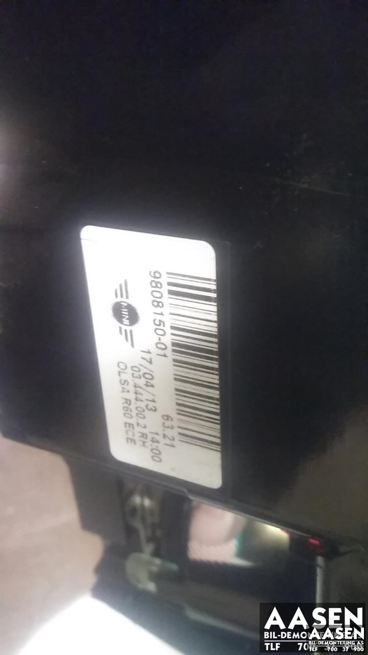 Baklykt høyre til Mini Countryman 2010-2016 (R60) (R60) (9808150-01|)