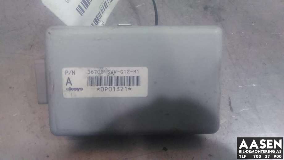 Styreenhet diverse til Honda CR-V, 2007-2012 (Type III) (36700-SWW-G12-M1)