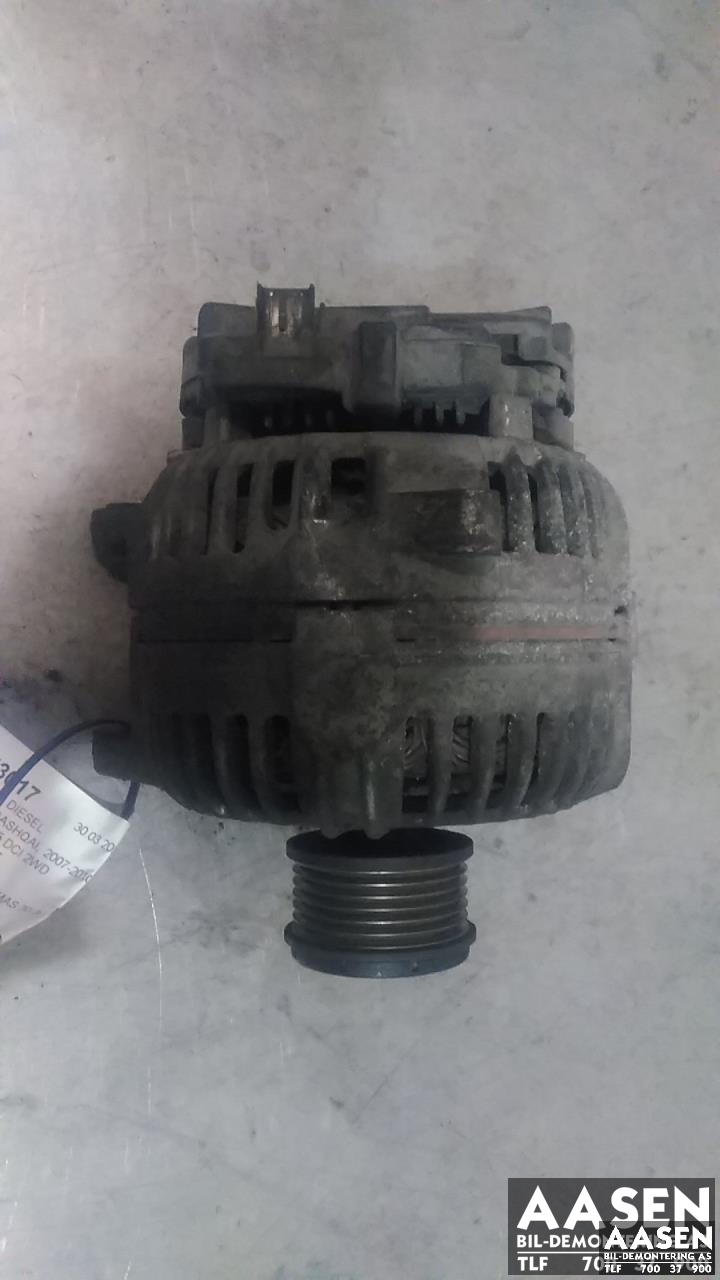 Dynamo diesel til Nissan Qashqai, 2007-2010 (Type I, Fase 1)  (BOSCH|2310000Q2J)