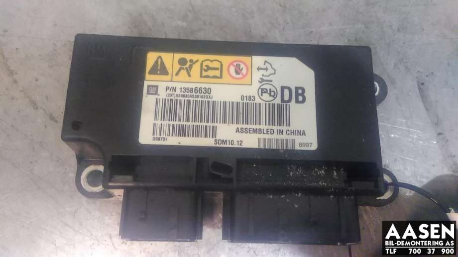 Airbag elektronikk til Chevrolet Trax, 2013-2014  (13586630)