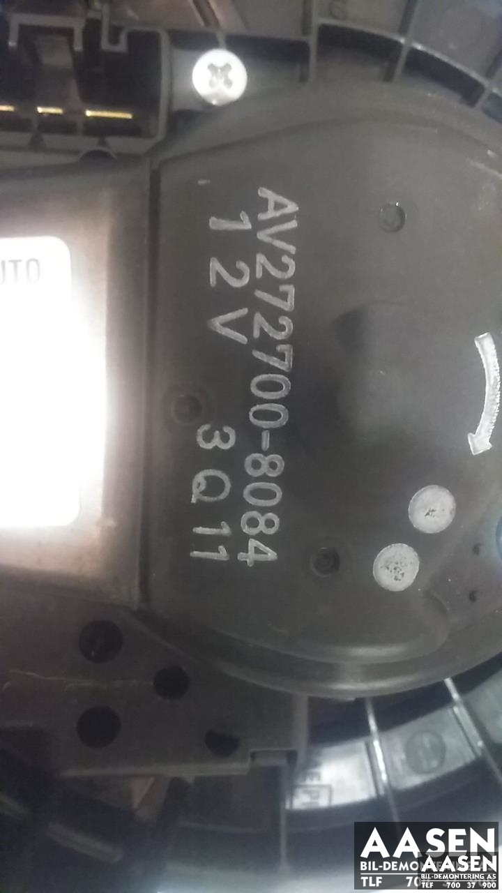 Varmeapparat motor til Toyota Auris 2013-2015 (Type II, Fase 1) (DENSO|AV272700-8084|)
