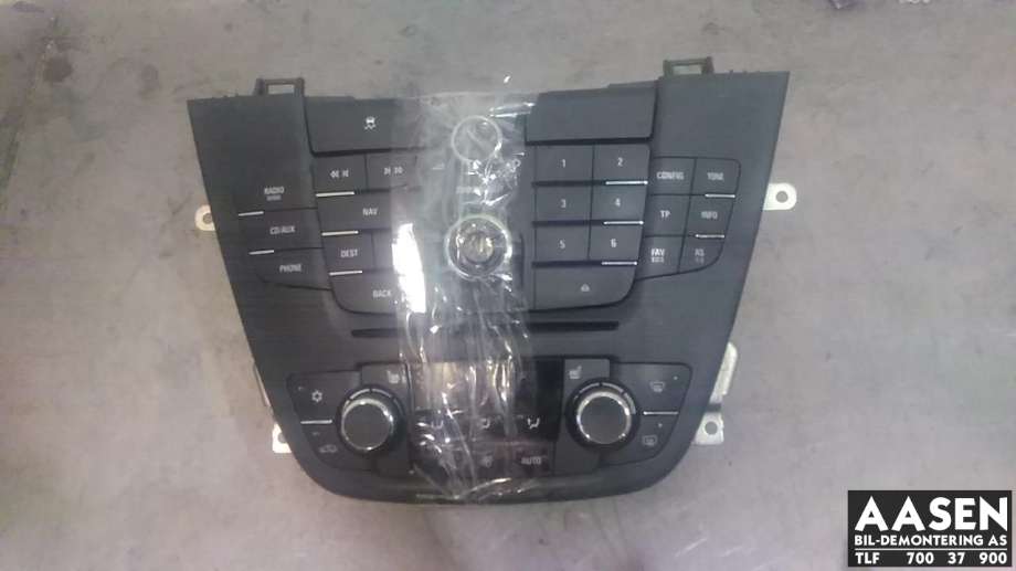 Bilstereo til Opel Insignia A, 2009-2014 (BLAUPUNKT|13326453)