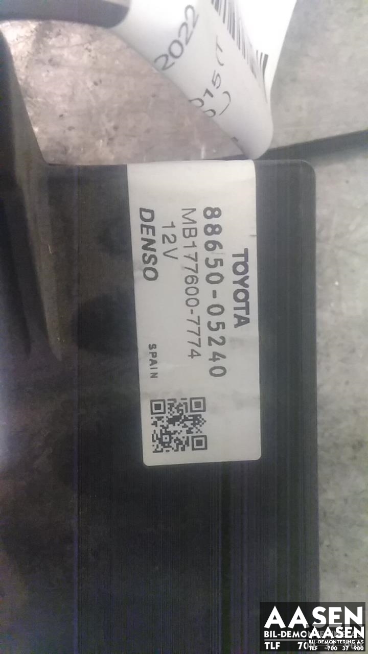 Styreenhet diverse til Toyota Avensis 2009-2015 (Type III, Fase 1) (DENSO|88650-05240|)