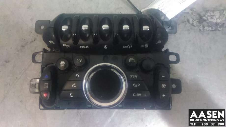 Varmeapparat betjening til Mini Countryman, 2010-2016 (R60) (R60) (VALEO|9811866)