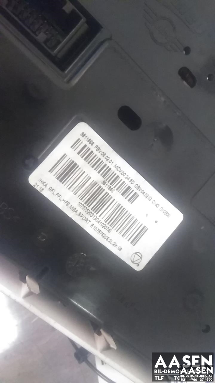 Varmeapparat betjening til Mini Countryman 2010-2016 (R60) (R60) (VALEO|9811866|)