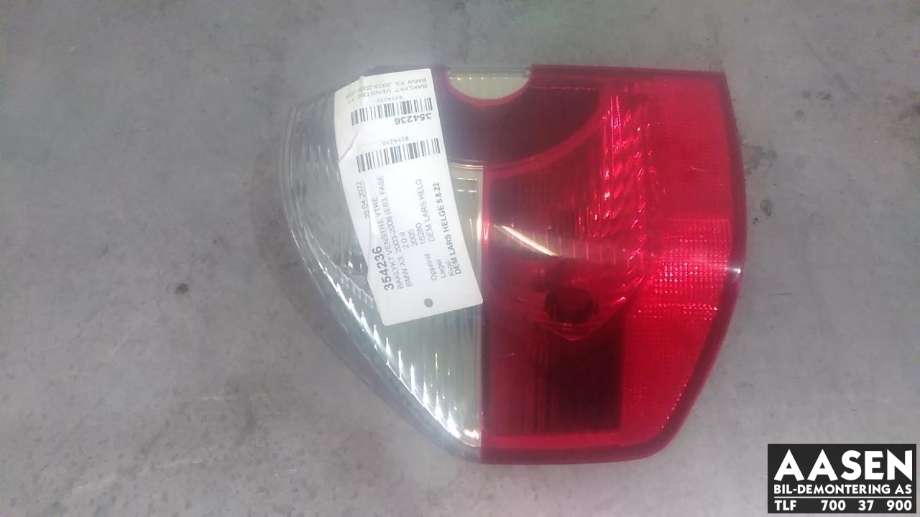 Baklykt venstre ytre til BMW X3, 2003-2006 (Fase 1) (E83) (E83) (63 21 6 990 167)