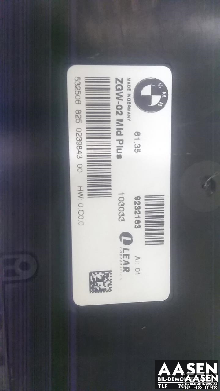 Styreenhet diverse til BMW X3 2010-2017 (F25) (F25) (9232163|)