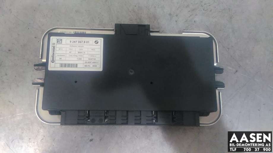 Styreenhet diverse til BMW X3, 2010-2017 (F25) (F25) (CONTINENTAL|9247067.901)