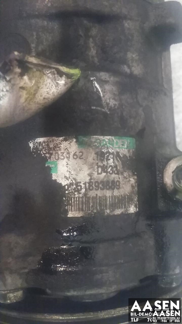 Aircondition kompressor til Fiat Doblo 2010-->> (Type II)  (SANDEN|51893889|)