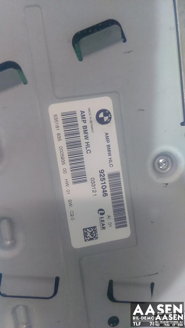 Styreenhet diverse til BMW X3 2010-2017 (F25) (F25) (9251046|535181835|)