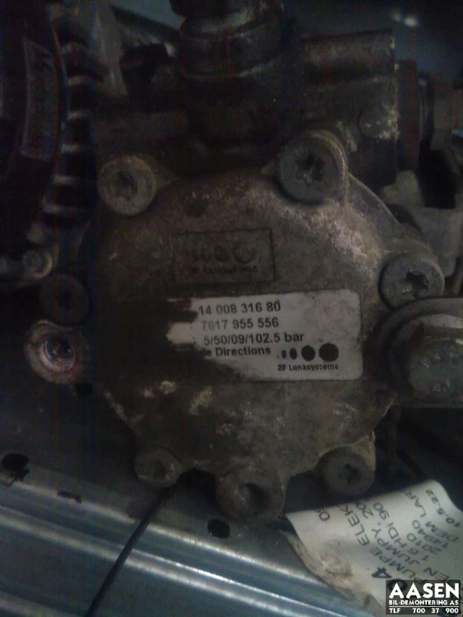 Servo pumpe mekanisk til Citroën Jumpy 2007-2016 (Type II) (4007 KL|16 736 061 80|)