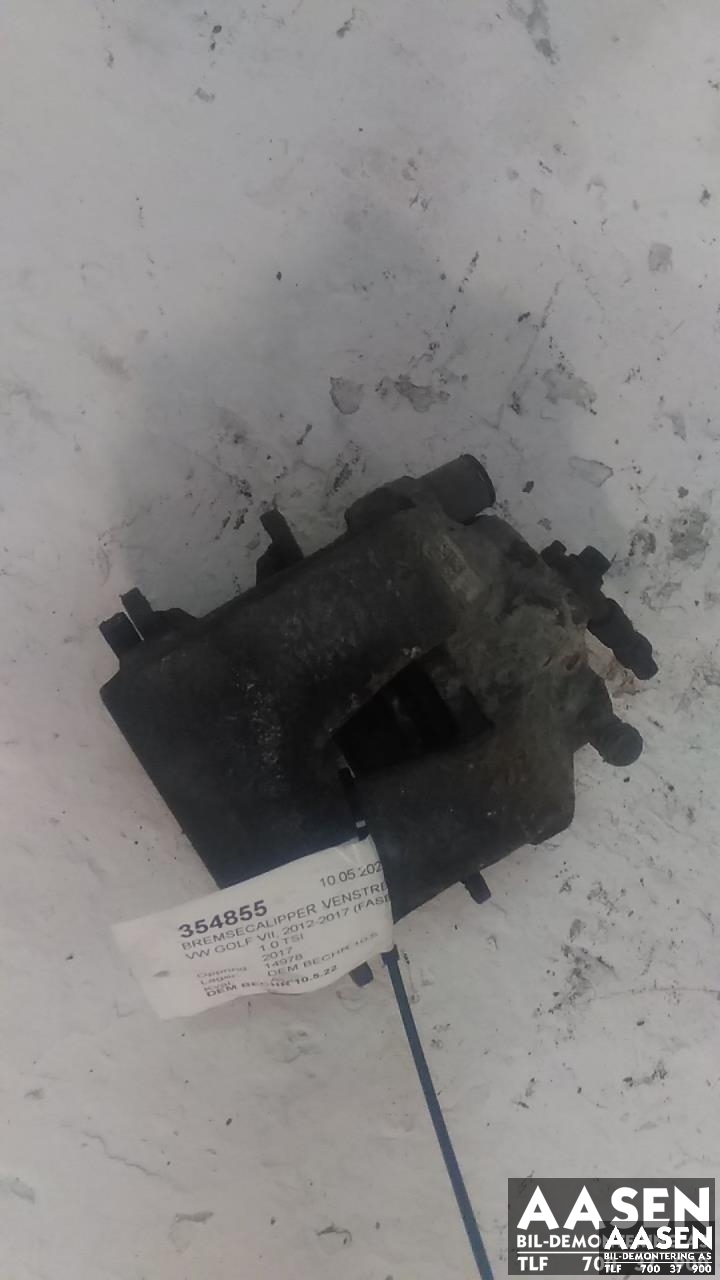 Bremsecaliper venstre foran til VW Golf VII, 2012-2017 (Fase 1)  (5Q0 615 123)