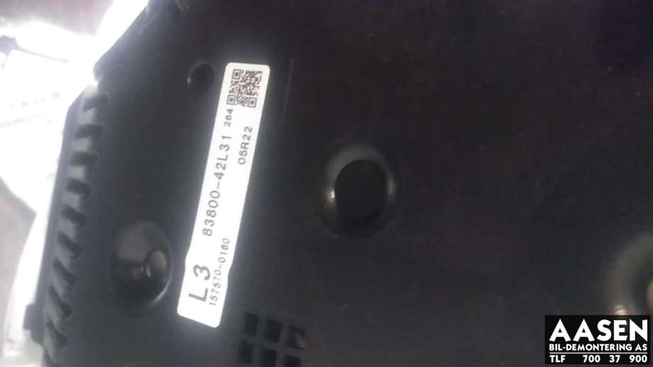 Instrumentpanel til Toyota RAV4 2013-2015 (Type IV, Fase 1)  (DENSO|83800-42L31|)