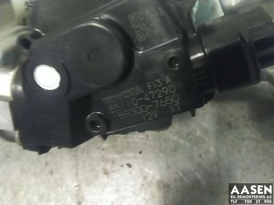 Viskermotor frontrute komplett m/overføring til Toyota Prius 2016-2023 (Type IV) (combi) (combi) (8515047220|8511047290|)