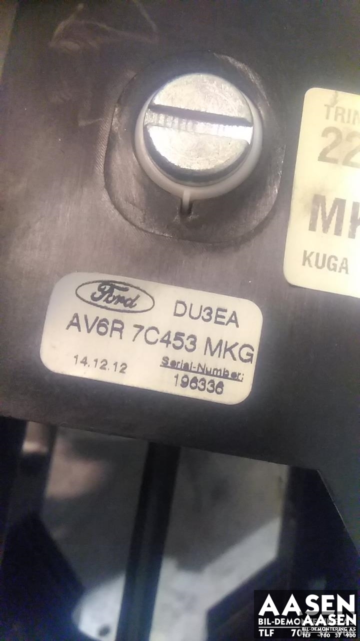 Girstang manuell til Ford Kuga 2013-2019  (AV6R 7C453 MKG|)