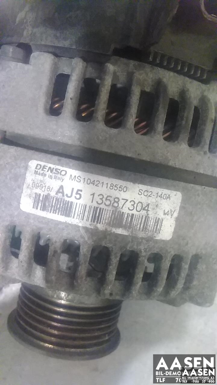 Dynamo diesel til Opel Astra K 2015-->>  (DENSO|13587304|)