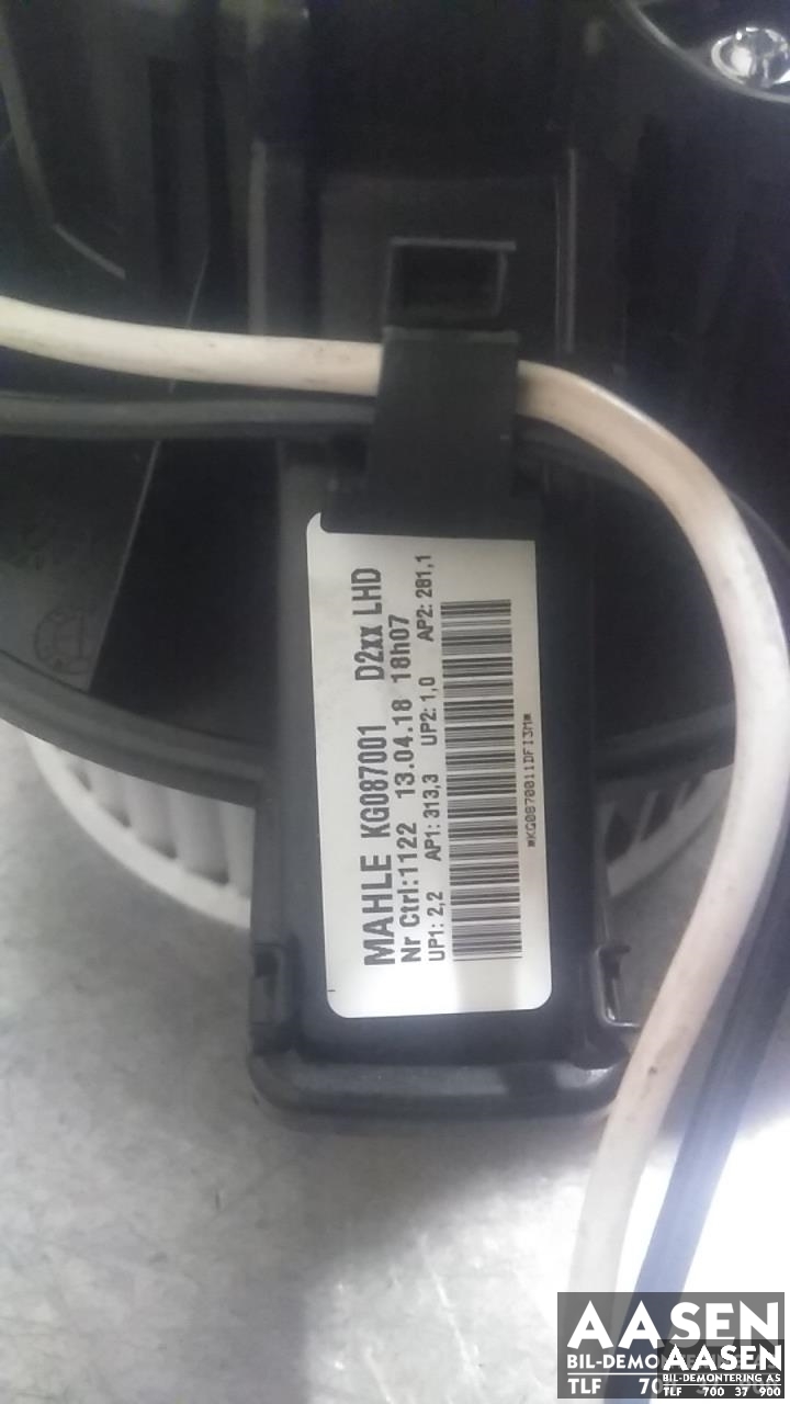 Varmeapparat motor til Opel Astra K 2015-->>  (39118612|39240617|)