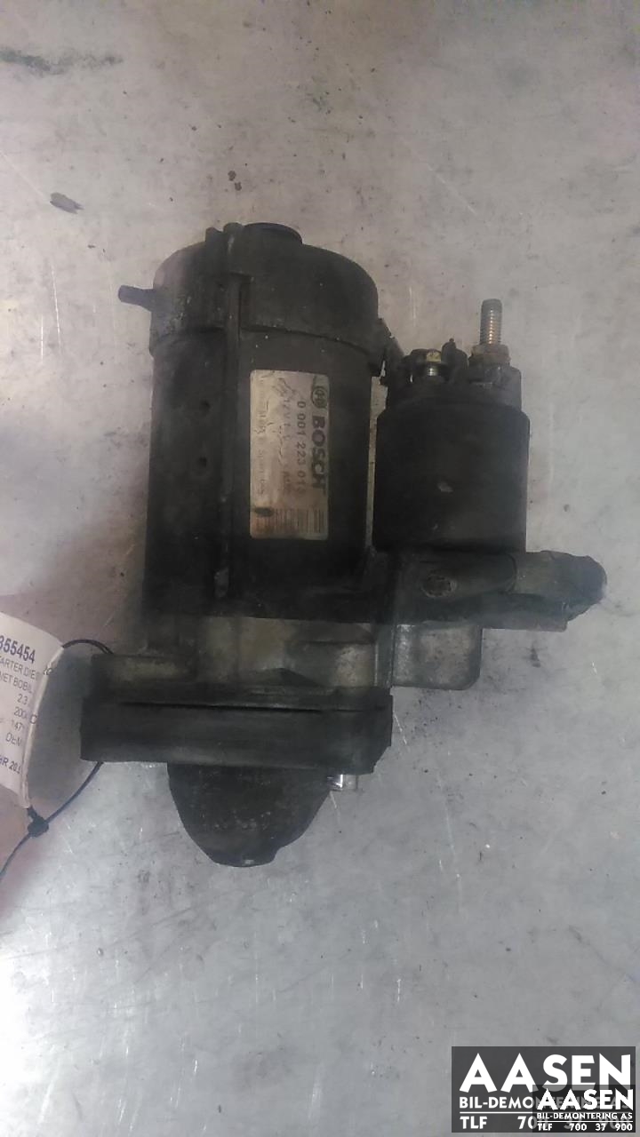 Starter diesel til Annet Bobil Hymer, 0-->> (BOSCH|0001223013)