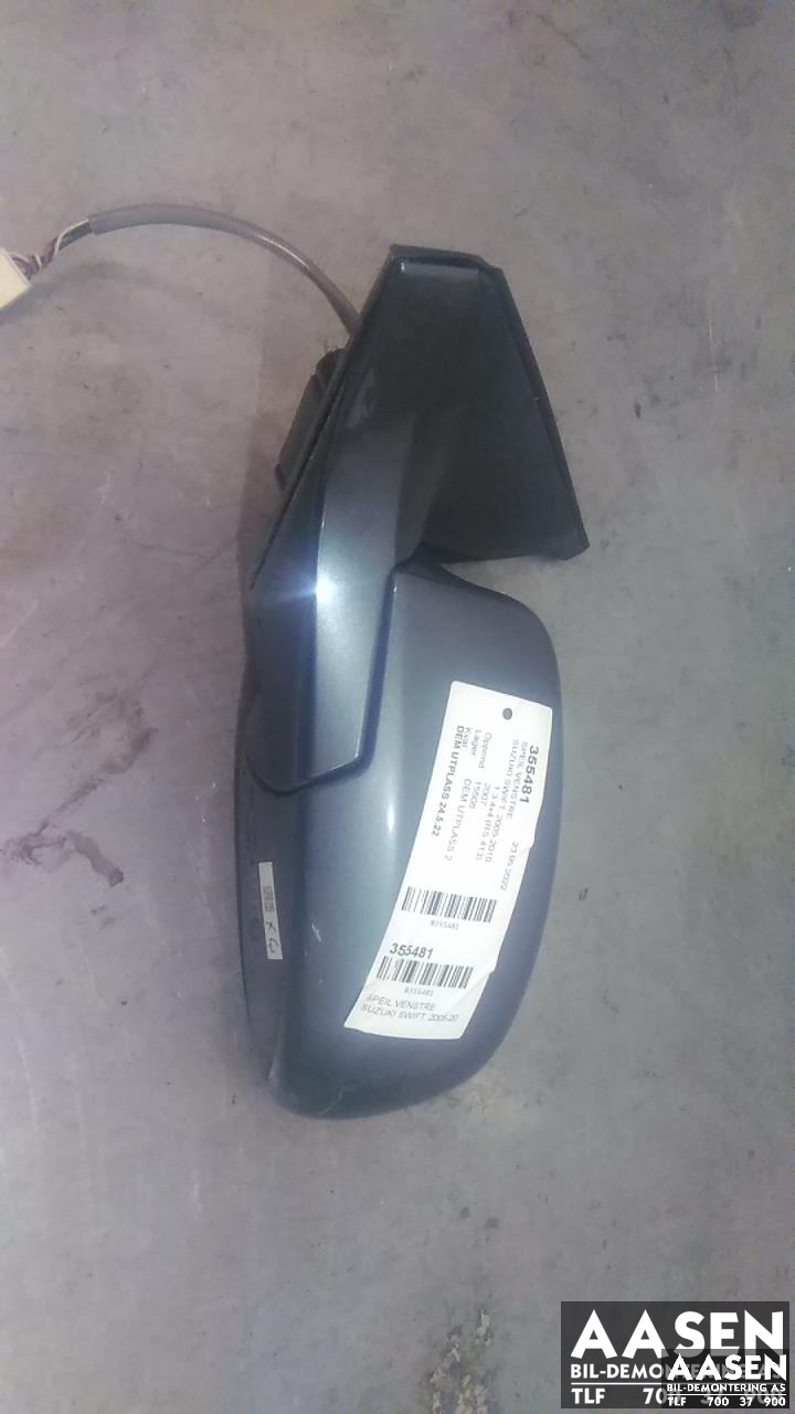 Speil venstre til Suzuki Swift, 2005-2010 (84702-73K00-ZY4)