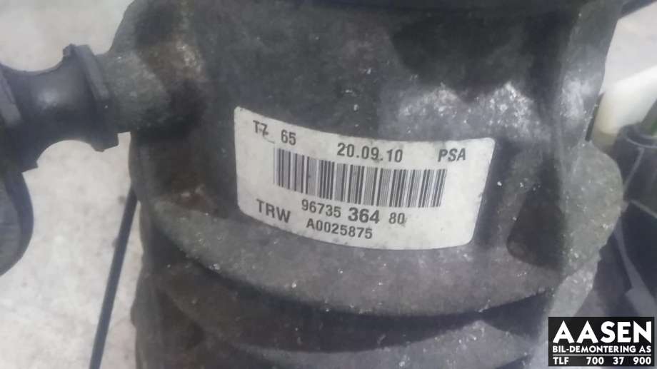 Servo pumpe elektrisk til Citroën Berlingo 2008-2015 (Type II, Fase 1) (TRW|9673536480|)