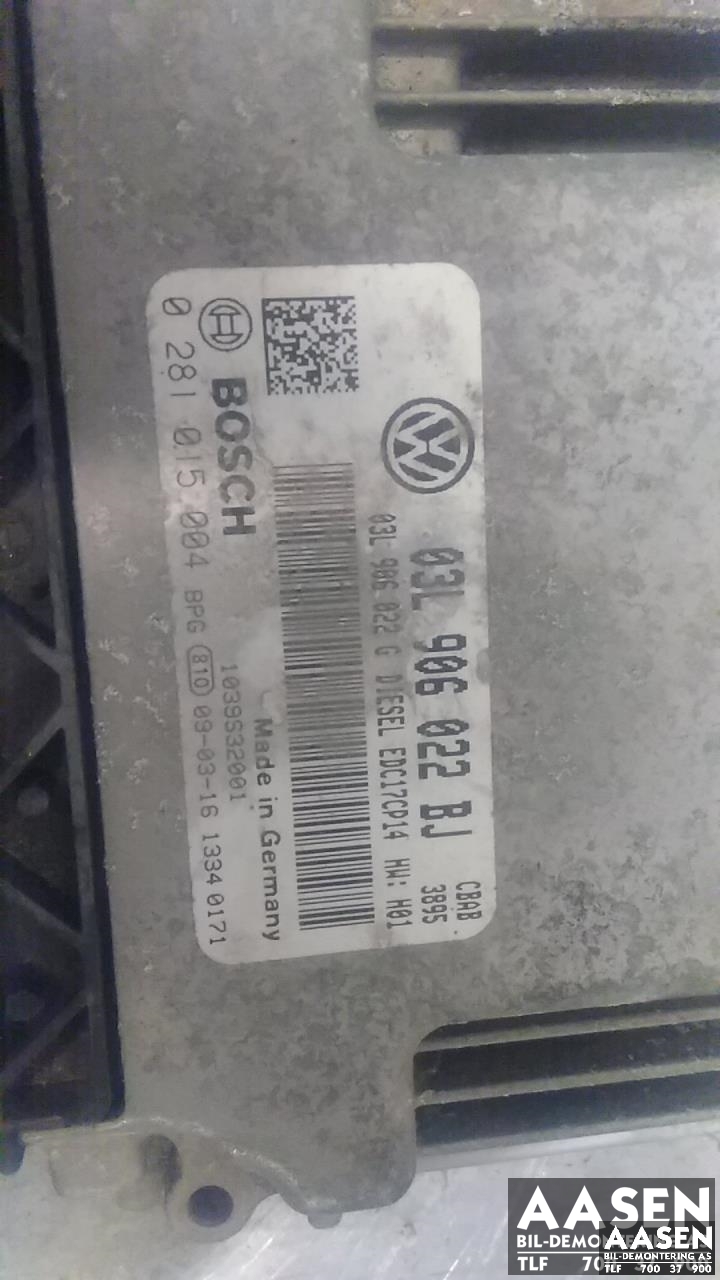Styreenhet motor til VW Golf VI 2008-2012  (BOSCH|03L906022BJ|)
