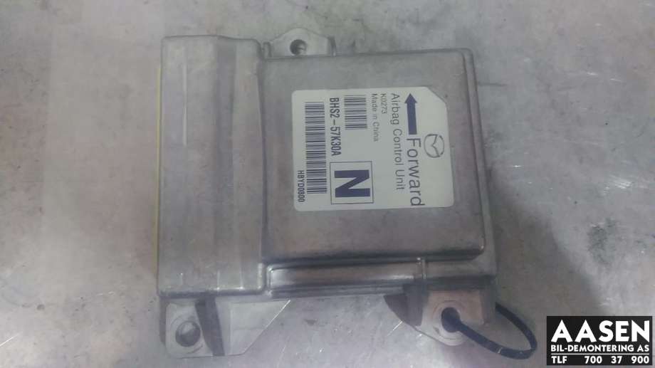 Airbag elektronikk til Mazda 3 2013-2016 (Type III, Fase 1) (BHS2-57K30A|)