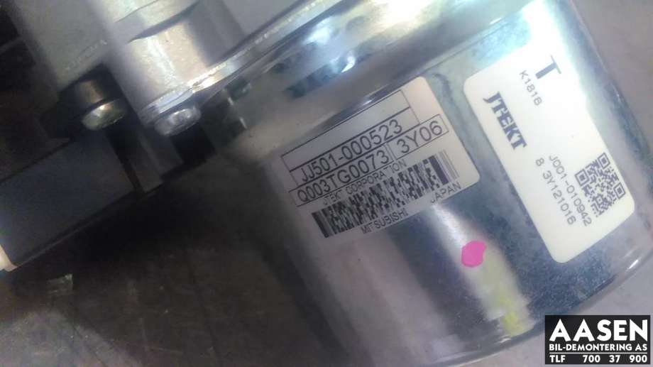 Rattaksel elektrisk servo til Mazda 3 2013-2016 (Type III, Fase 1)  (JJ501-000523|)