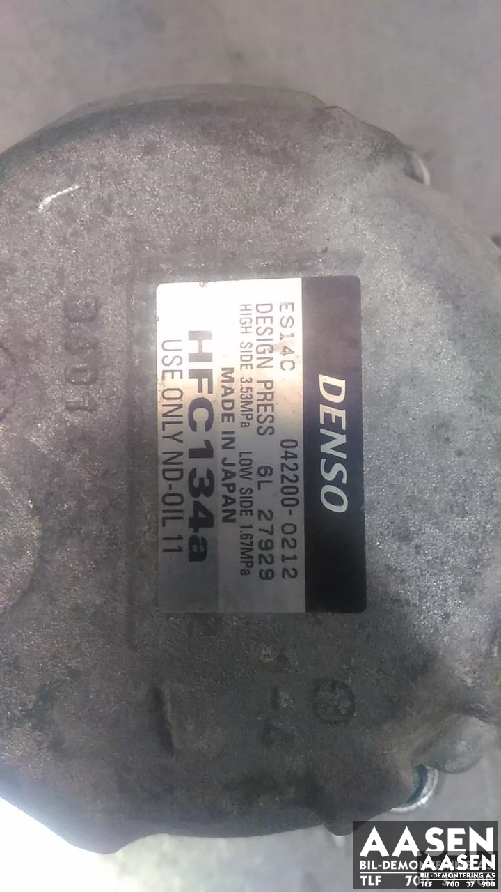 Aircondition kompressor hybrid til Toyota Prius 2009-2016 (Type III) (COMBI) (COMBI) (DENSO|8837047030|8837047033|)