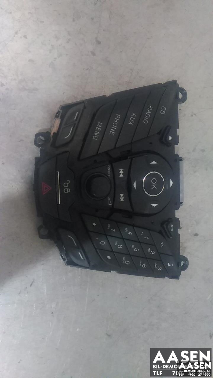 Bilstereo betjeningspanel til Ford Focus 2011-2014 (Type III, Fase 1) (AM5T18K811BE|)