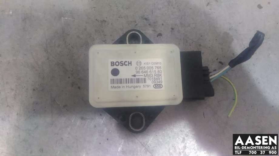 Sensor akselerasjonssensor/ESP DUO til Citroën Jumpy, 2007-2016 (Type II)  (BOSCH|9664661580)