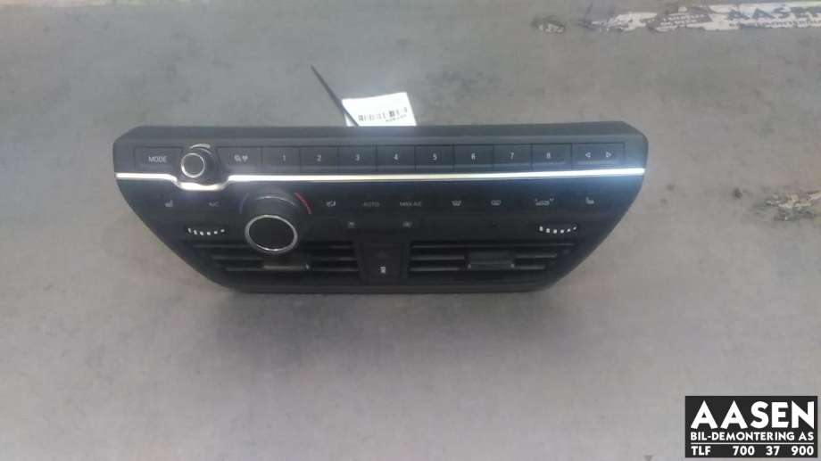 Varmeapparat betjening til BMW i3, 2013-2022  (61 31 5 A0A 3F7)