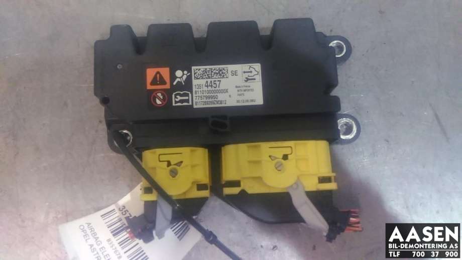 Airbag elektronikk til Opel Astra K, 2015-->> (13510404)