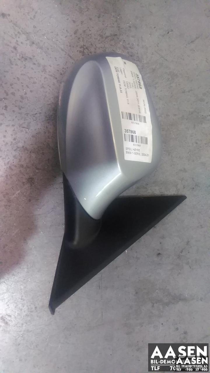 Speil høyre til BMW 1-Serie 2004-2011 (E81/E82/E87/E88) (E81/E82/E87/E88) (51 16 7 268 124|)