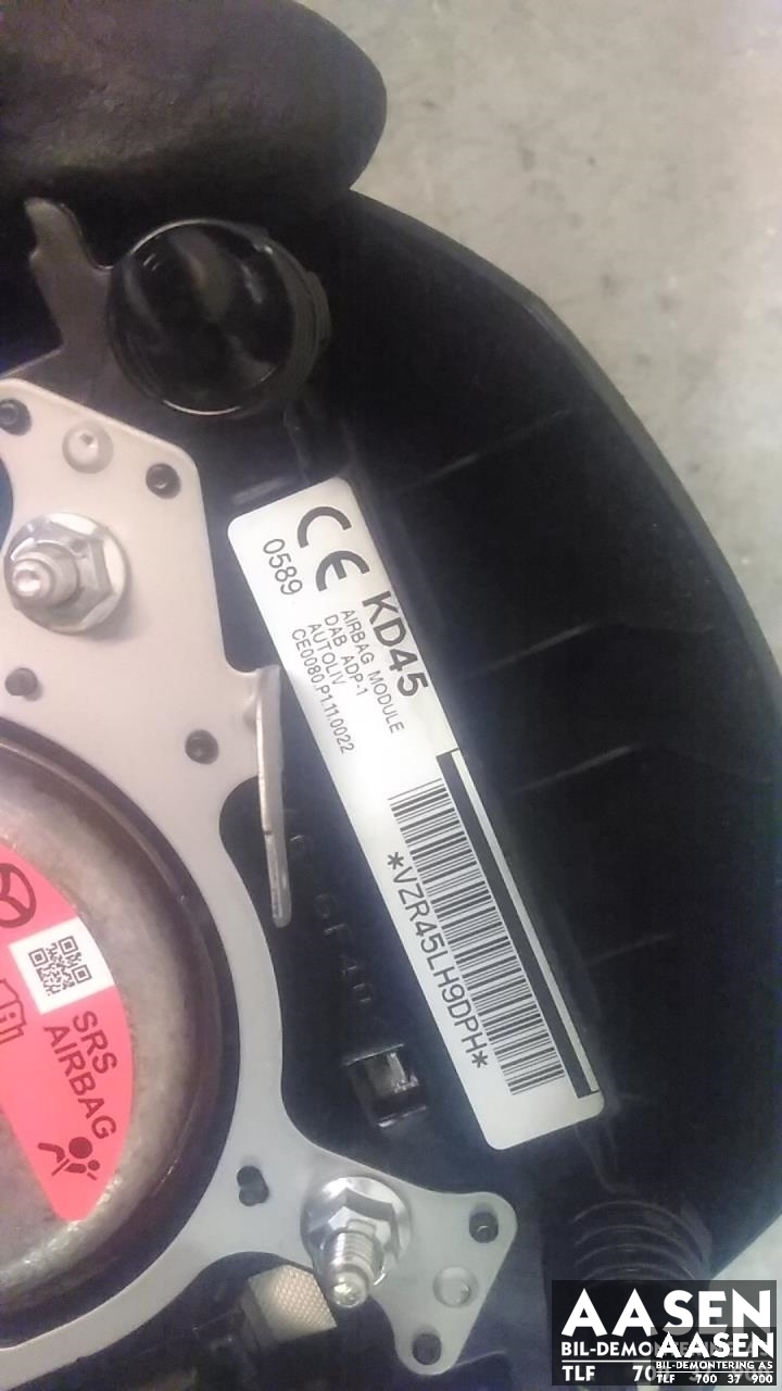 Airbag rattpute til Mazda CX-5 2012-2017 (Type I)
