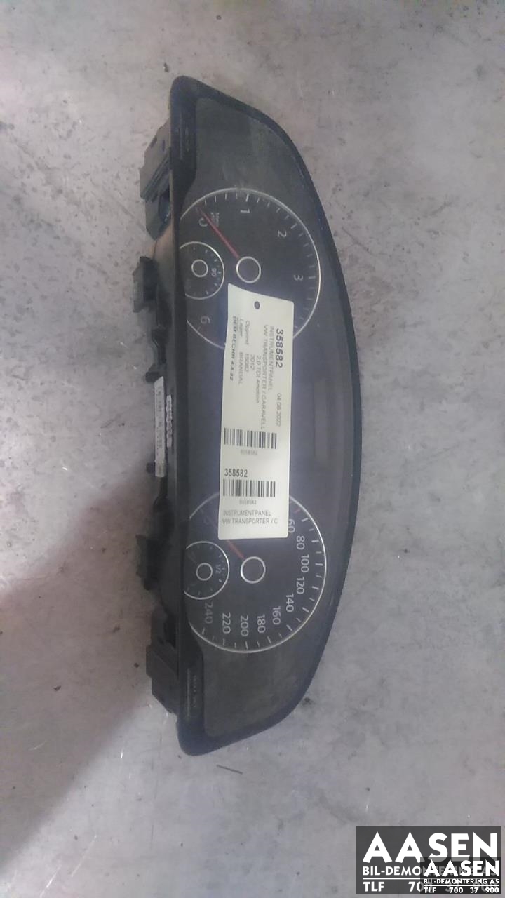 Instrumentpanel til VW Transporter / Caravelle, 2009-2015 (Fase 2) (T5) (T5) (7E0 920 870 G)