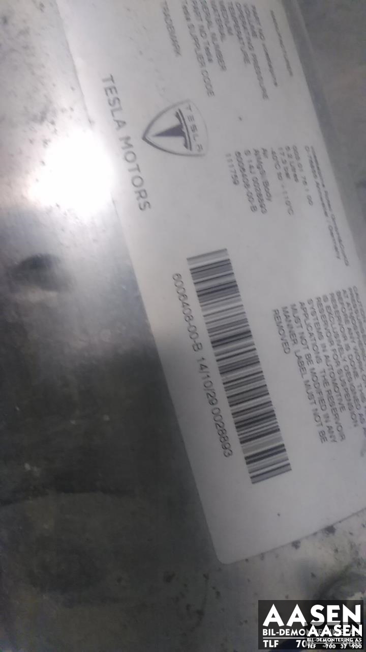 Vakuumtank til Tesla Model S 2013-2016 (Fase 1) (6006408-00-B|)