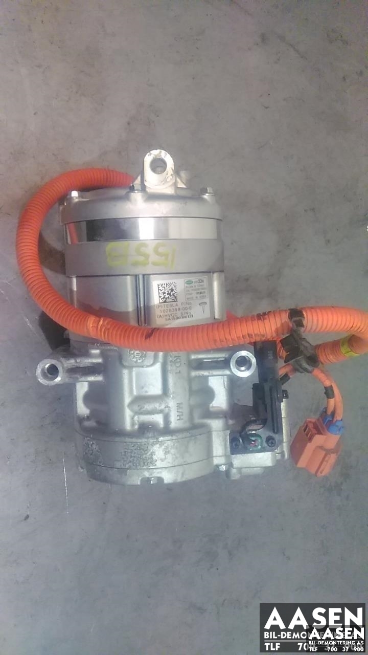 Aircondition kompressor elbil til Tesla Model S, 2013-2016 (Fase 1) (1028398-00-E)