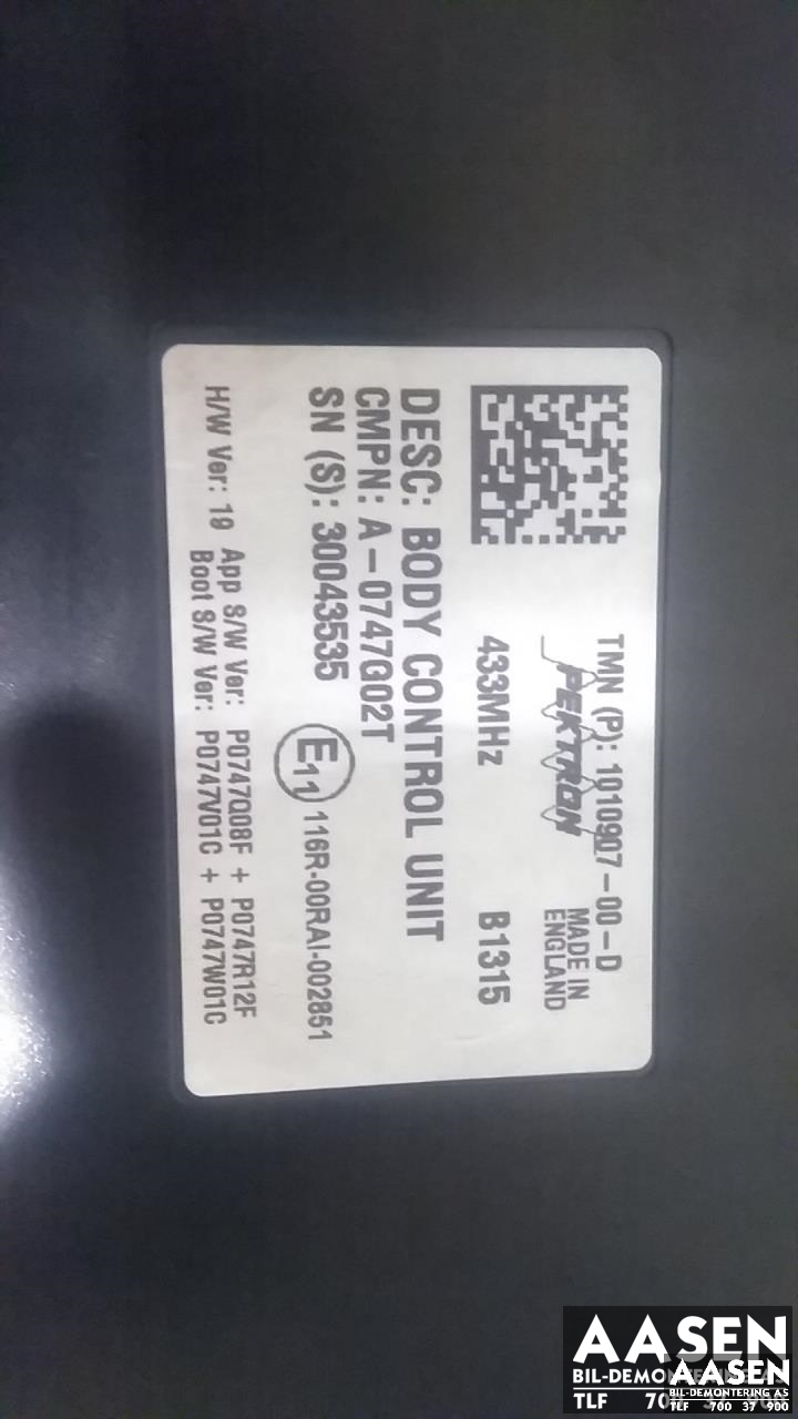 Styreenhet comfort (BCM) til Tesla Model S 2013-2016 (Fase 1)  (1010907-00-D|1010907-00-D|)