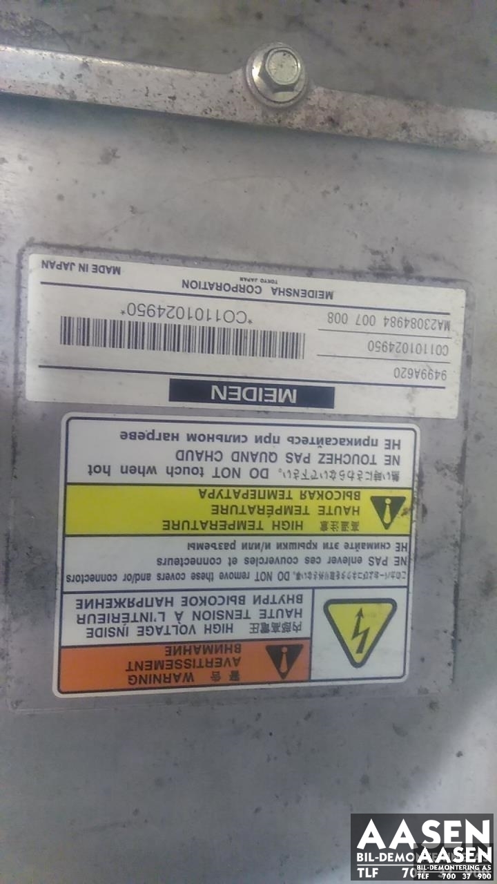 Inverter elbil til Peugeot iOn 2011-2020  (MEIDEN|9499A620|16 080 407 80|16 095 800 80)