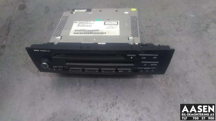 Bilstereo til BMW 1-Serie 2004-2011 (E81/E82/E87/E88) (E81/E82/E87/E88) (65 12 9 229 240|)