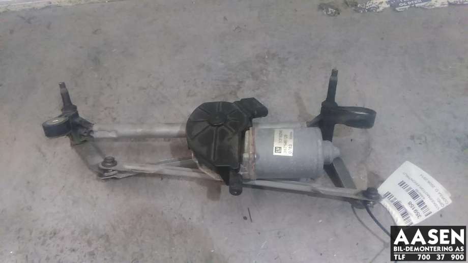 Viskermotor frontrute komplett m/overføring til Opel Corsa D, 2006-2014  (VALEO|13182340)