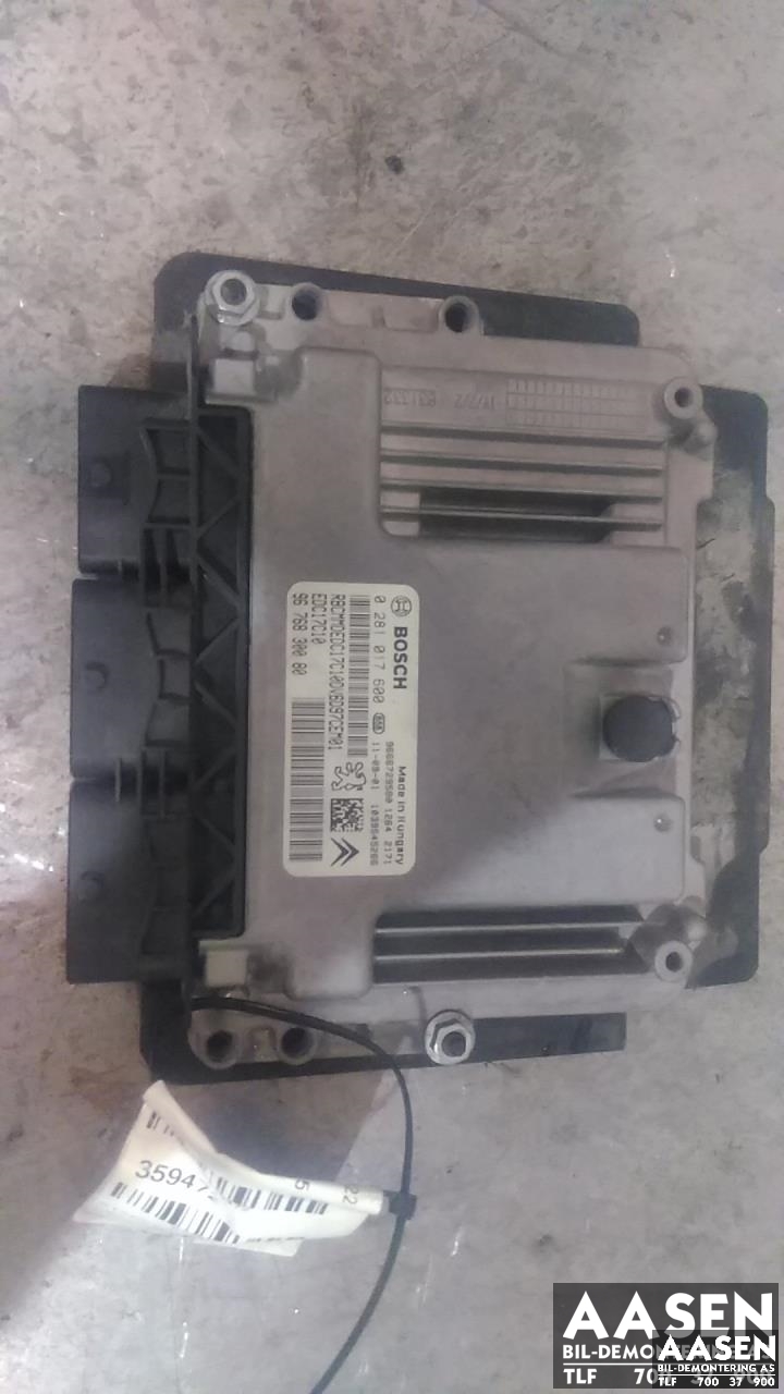 Styreenhet motor til Peugeot Partner, 2008-2015 (Type II, Fase 1)  (BOSCH|9676830080)