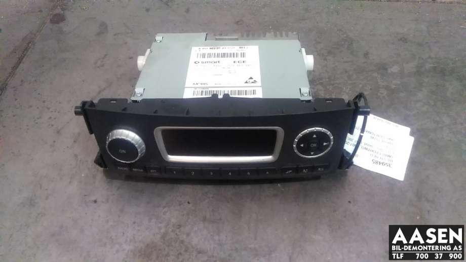 Bilstereo til Smart Fortwo, 2007-2014 (Type II) (W451) (W451) (MOBIS|A 451 901 65 00)